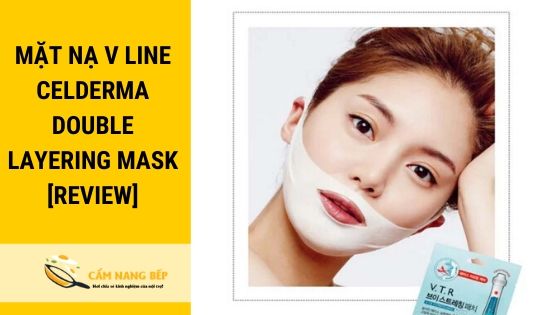 Mặt nạ V line Celderma Double Layering Mask hay còn gọi là mặt nạ nâng cơ mặt Song Jy Hyo là dòng mặt nạ do diễn viên đình đám Song Ji Hyo làm đại diện thương hiệu. Điểm nổi bật của mặt nạ này là ngoài tạo độ Vline còn giúp cải thiện vùng da trắng sáng, min màn như con gái 16+. ^^!