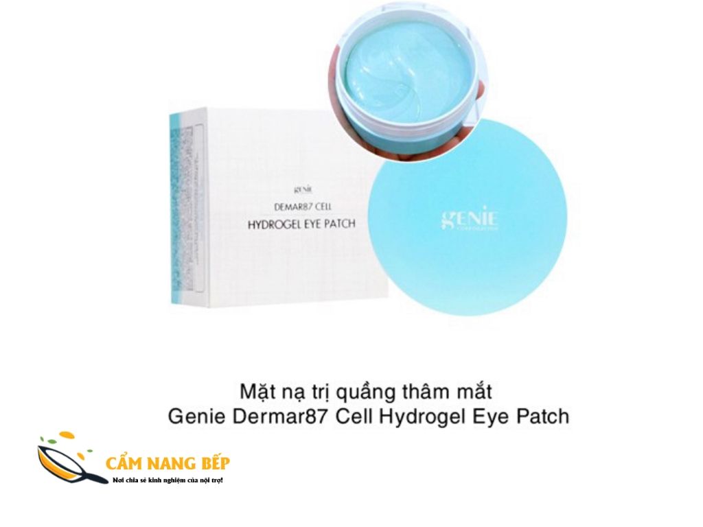 Mặt nạ mắt hydrogel eye patch Genie là loại mặt nạ mắt đến từ Hàn Quốc chuyên chăm sóc vùng da mắt. Thành phần chính là collagen với hơn 70%.